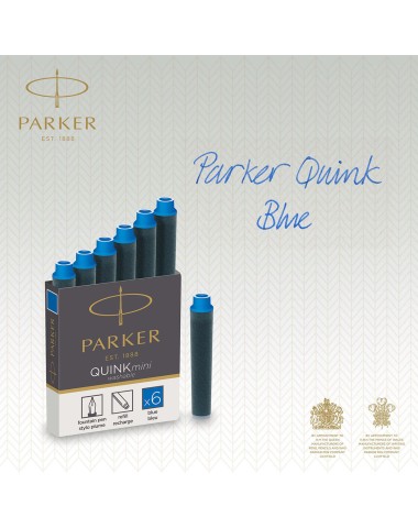 Naboje Do Pióra Wiecznego Parker niebieskie [1950409]