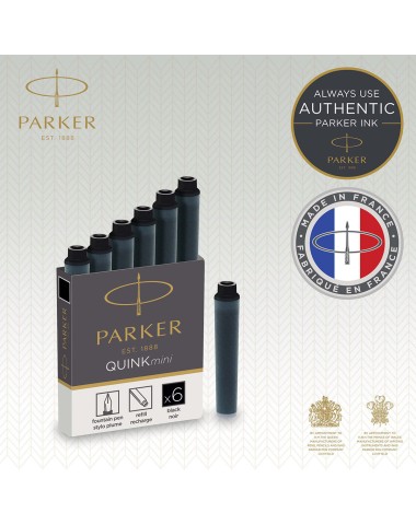 Naboje Do Pióra Wiecznego Parker Czarne [1950407]