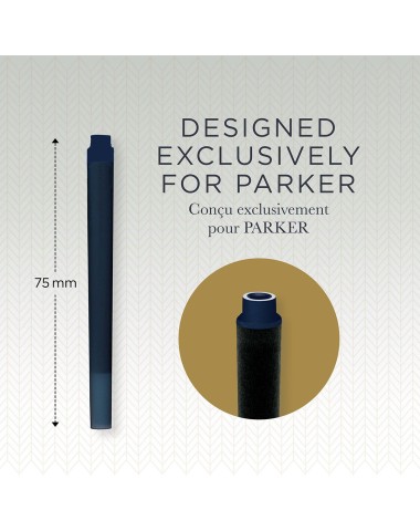 Naboje Do Pióra Wiecznego Parker Granatowe [1950385]