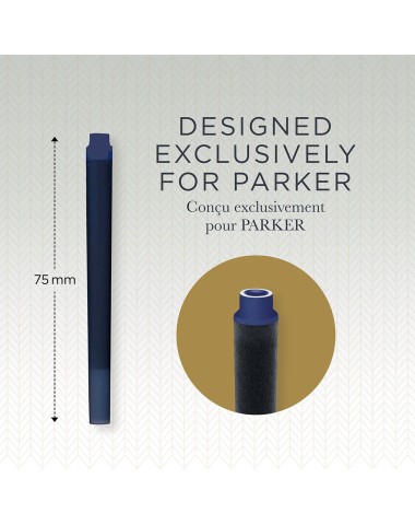 Naboje Do Pióra Wiecznego Parker Niebieskie [1950384]