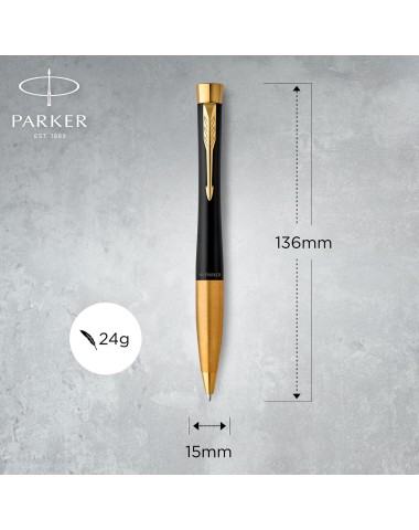 Długopis Parker Urban Czarny Matowy GT [2143640]