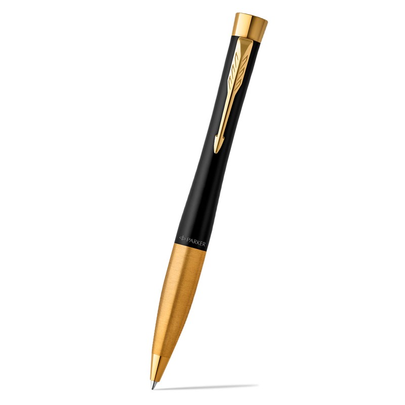 Długopis Urban + Pióro Urban Parker Czarne GT [2093381]