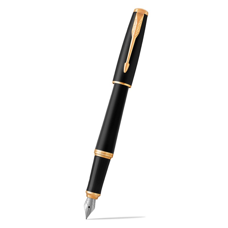 Długopis Urban + Pióro Urban Parker Czarne GT [2093381]