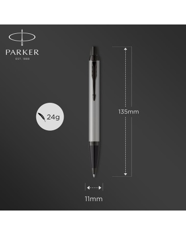 Długopis Parker IM Achromatic Srebrny [2127752]