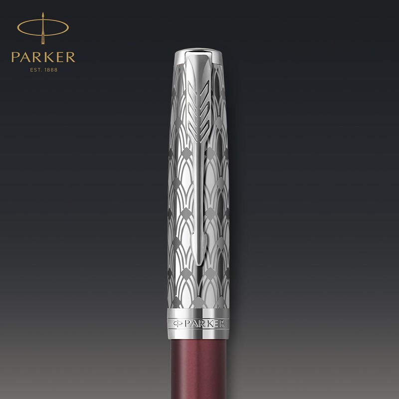 Pióro wieczne Parker Sonnet Metal Red CT 18k. [2119650]