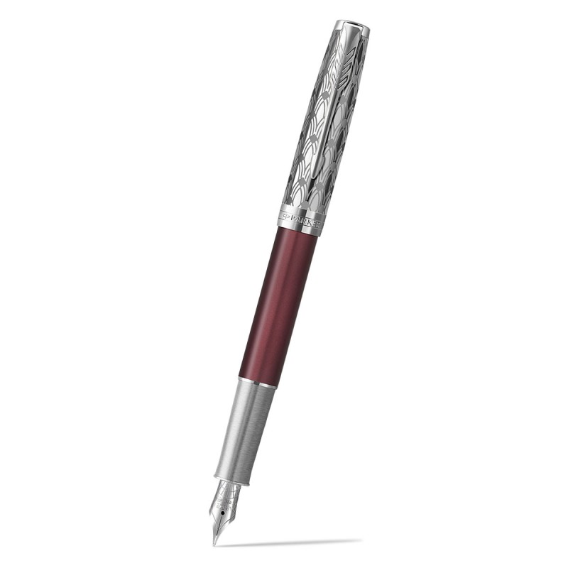 Pióro wieczne Parker Sonnet Metal Red CT 18k. [2119650]