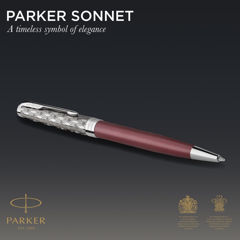 Długopis Parker Sonnet metal red CT [2119783]