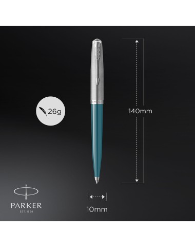Długopis Parker 51 teal CT [2123508]