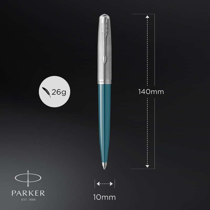 Długopis Parker 51 teal CT [2123508]