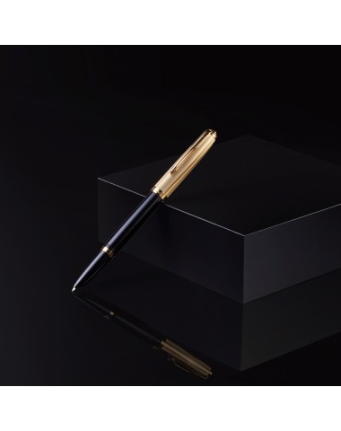 Pióro wieczne Parker 51 Deluxe Czarne GT [2123511]