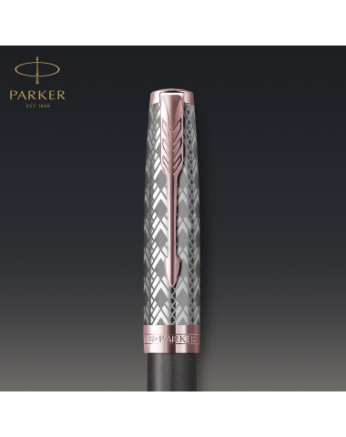 Pióro wieczne Parker Sonnet Metal & Grey PGT 18k. [2119788]