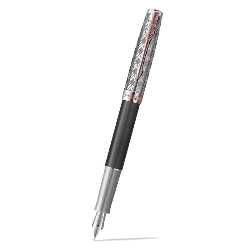Pióro wieczne Parker Sonnet Metal & Grey PGT 18k. [2119788]
