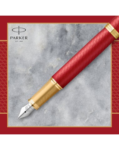Czerwone pióro Parker - Pióro wieczne Parker IM Premium Czerwone GT [2143650] | Parkersklep.com