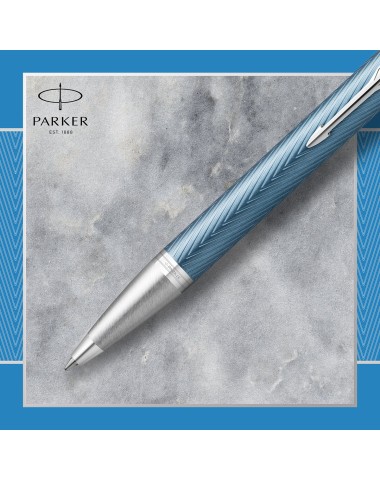 Długopis Parker IM Premium Niebiesko Szary CT [2143645]