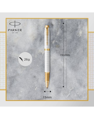 Pióro kulkowe Parker IM Premium Perłowe GT [2143646]