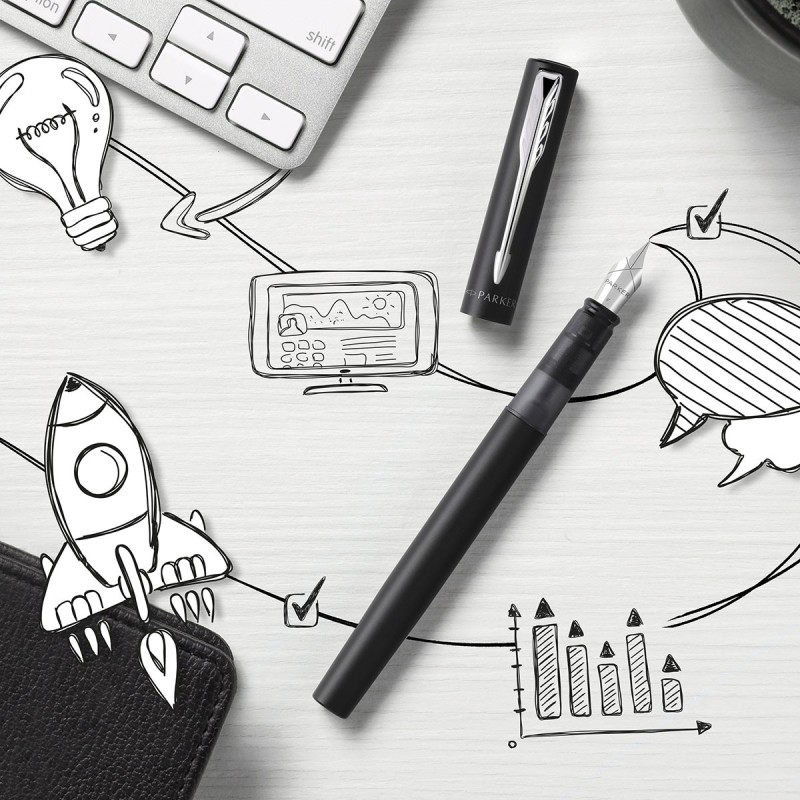 Pióro wieczne Parker Vector XL Czarne CT [2159749]