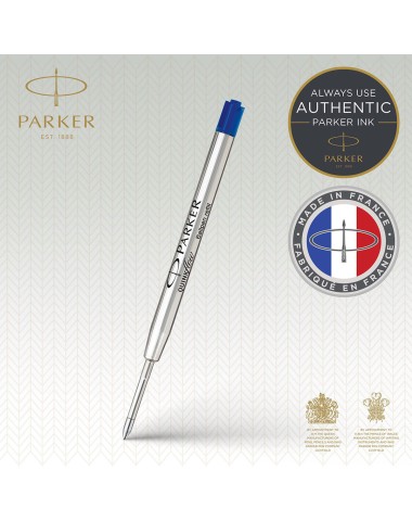 Wkład do długopisu Parker Niebieski "M" 10szt [2119154]