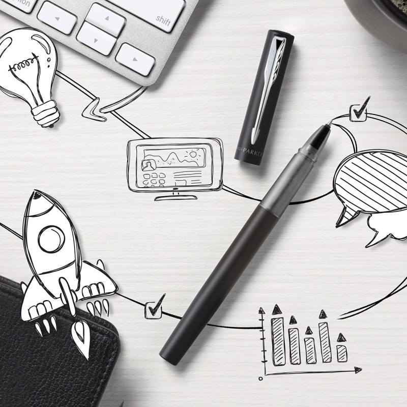 Pióro kulkowe Parker Vector XL Czarne CT [2159774]