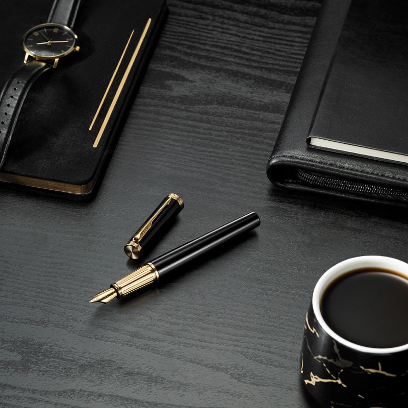 Pióro wieczne Parker Ingenuity Czarne GT [2182005]