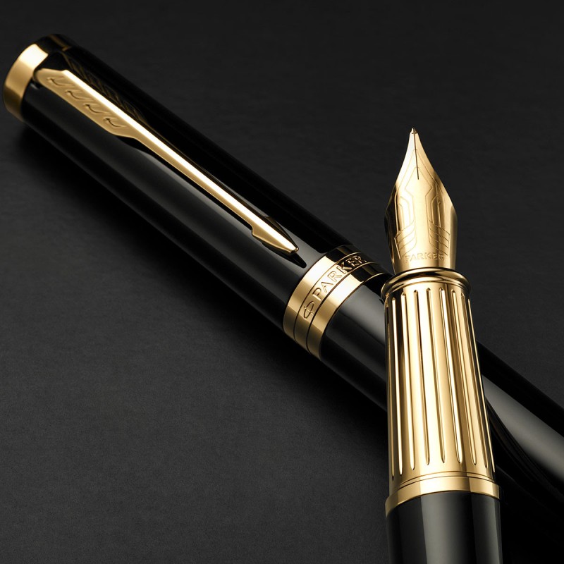 Pióro wieczne Parker Ingenuity Czarne GT [2182005]