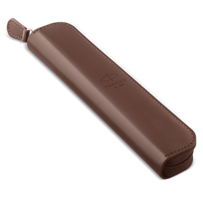 Oryginalne Etui Parker na dwa produkty w kolorze brązowym [2217022]