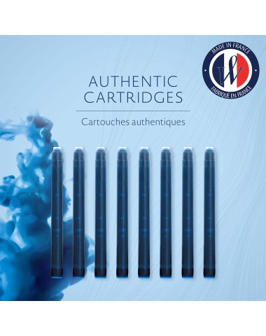 Naboje Do Pióra Wiecznego Waterman niebieskie [S0110860]