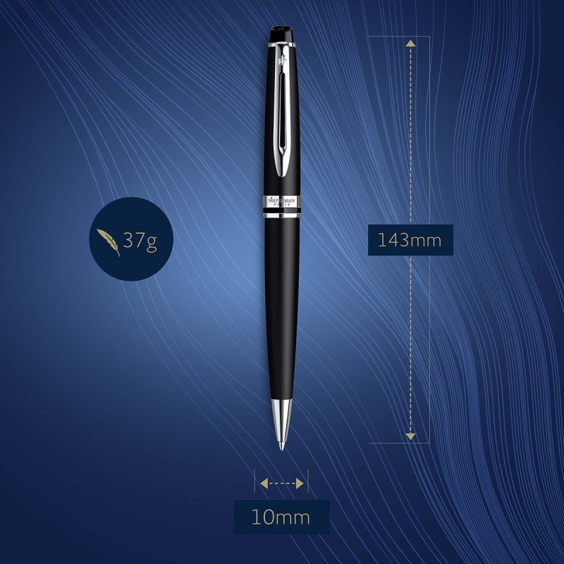 Długopis Waterman Expert czarny matowy CT [S0951900]