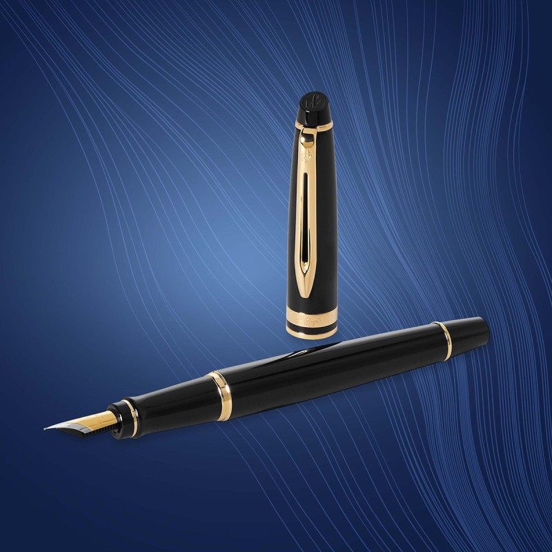 Pióro wieczne Waterman Expert czarne GT [S0951640]