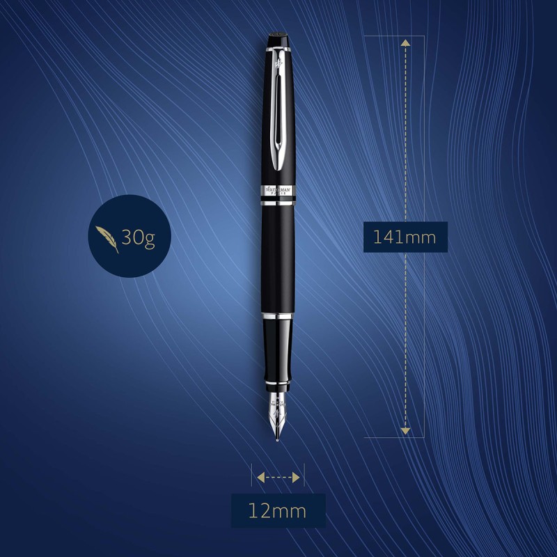 Pióro wieczne Waterman Expert czarne matowe CT [S0951840]