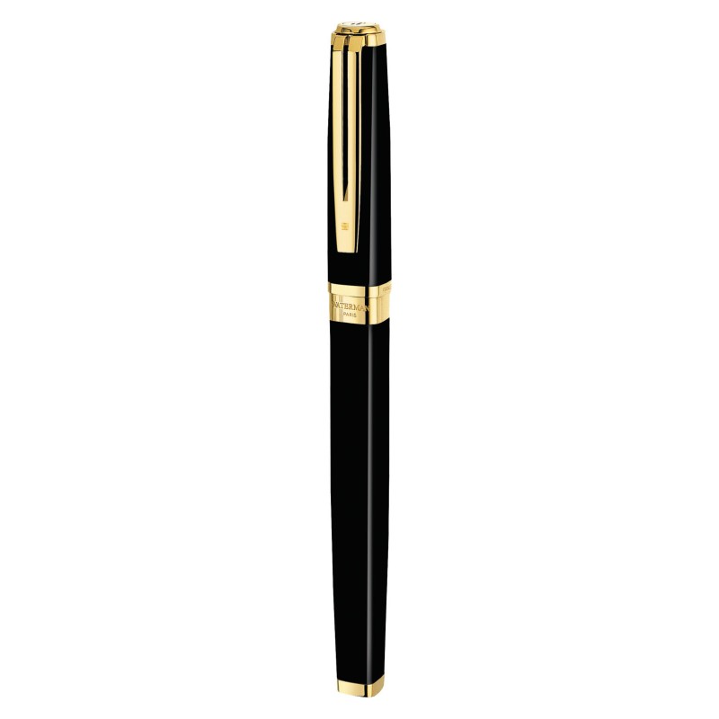 Pióro wieczne Waterman Exception Slim czarne GT [S0636930]