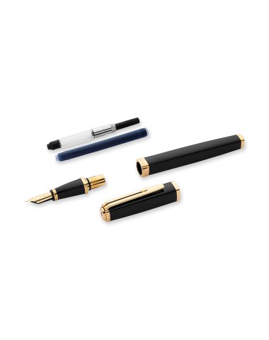 Pióro wieczne Waterman Exception Slim czarne GT [S0636930]
