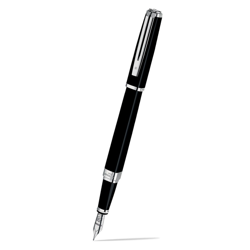 Pióro wieczne Waterman Exception Slim czarne ST [S0637010]
