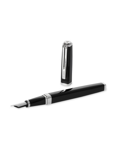 Pióro wieczne Waterman Exception Slim czarne ST [S0637010]