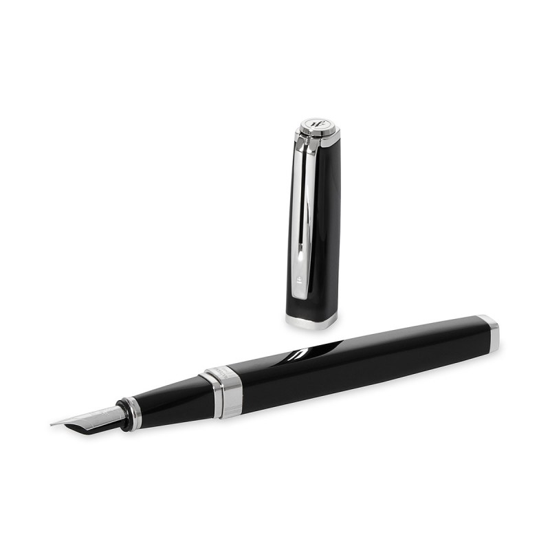 Pióro wieczne Waterman Exception Slim czarne ST [S0637010]