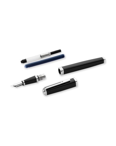 Pióro wieczne Waterman Exception Slim czarne ST [S0637010]