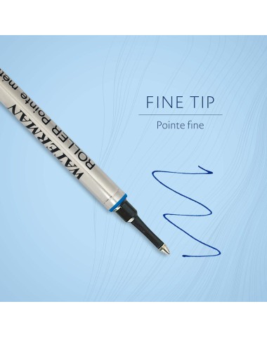 Wkład Do Pióra Kulkowego Waterman Niebieski "F" [1964018]