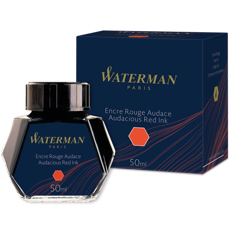 Atrament Waterman Czerwony 50ml [S0110730]
