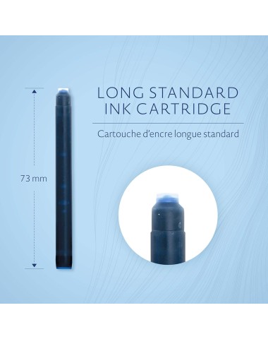 Naboje Do Pióra Wiecznego Waterman granatowe [S0110910]