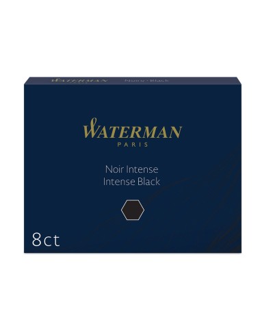 Naboje Do Pióra Wiecznego Waterman czarne [S0110850]