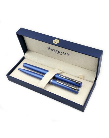 Zestaw Długopis + pióro Waterman Graduate niebieski CT [DUOALLURE2]