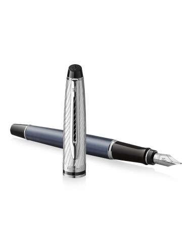 Pióro wieczne Waterman Expert Deluxe Metalic Grafitowe [2187688]