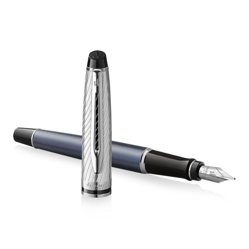 Pióro wieczne Waterman Expert Deluxe Metalic Grafitowe [2187688]