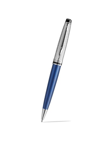 Długopis Waterman Expert Deluxe Metalic Niebieski [2187683]