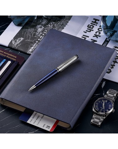 Długopis Waterman Expert Deluxe Metalic Niebieski [2187683]