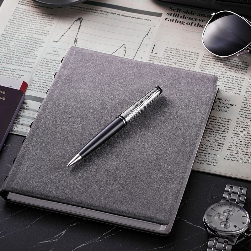 Długopis Waterman Expert Deluxe Metalic Grafitowy [2187691]