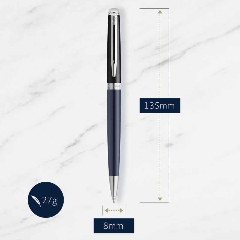 Długopis Waterman Hemisphere Color-Black Blue CT [2202850]
