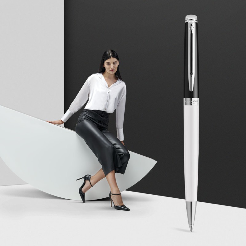 Długopis Waterman Hemisphere Color-Black White CT [2202846]