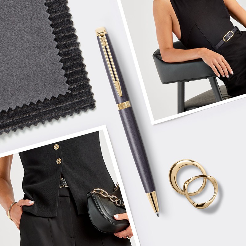 Długopis Waterman Hemisphere Lava Black GT [2217942]