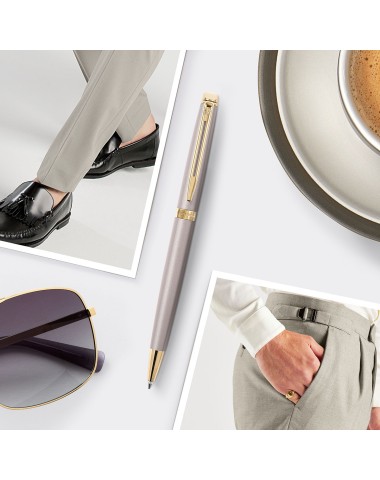 Długopis Waterman Hemisphere Stone Grey GT [2217946]