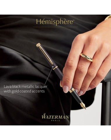Pióro wieczne Waterman Hemisphere Lava Black GT [2217939]